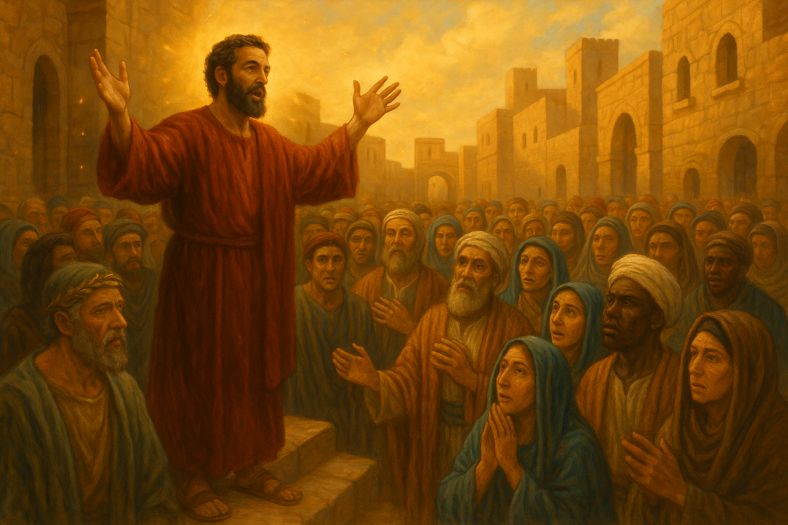 Peter's Sermon at Pentecost