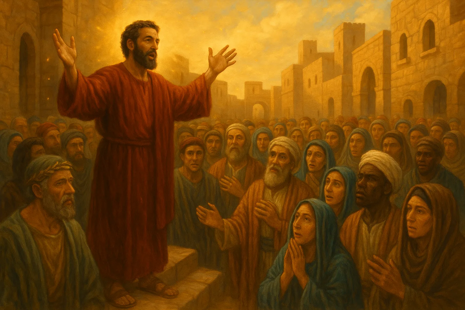 Peter's Sermon at Pentecost